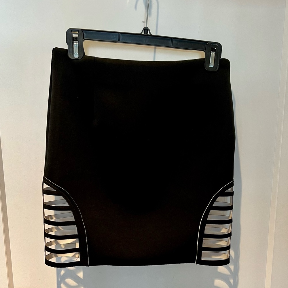 LF (Faith in Love) black mini scuba skirt